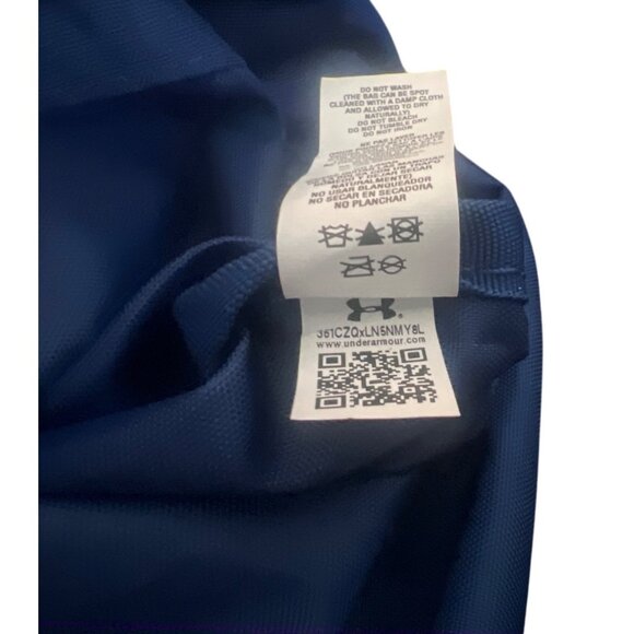 2 UNDER ARMOUR STEPH CURRY Ozsee GYM BAG SACK DRAWSTRING CLOSURE BLUE - Picture 7 of 7